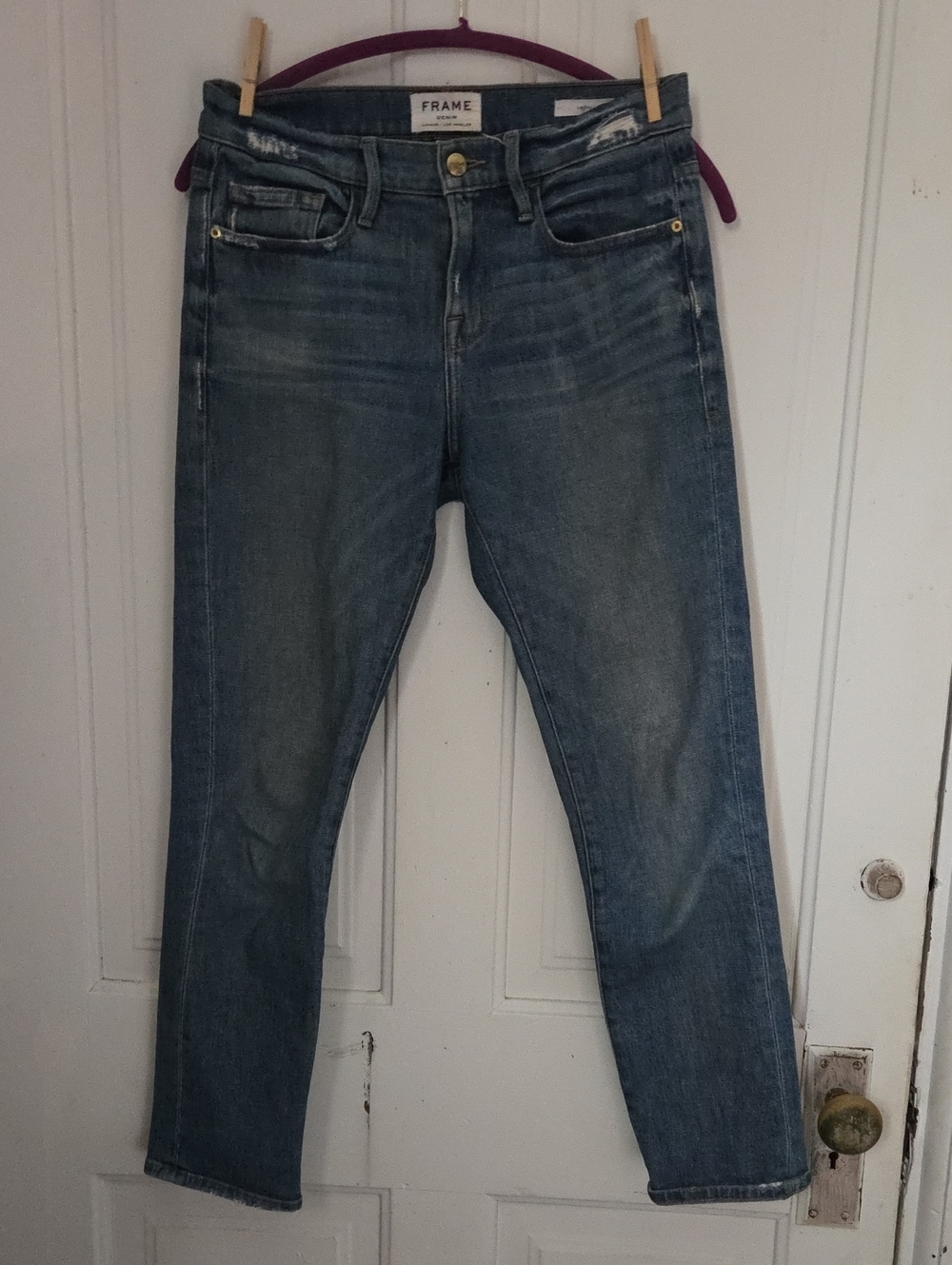 Frame Denim Le Boy Shiloh Skinny Jeans